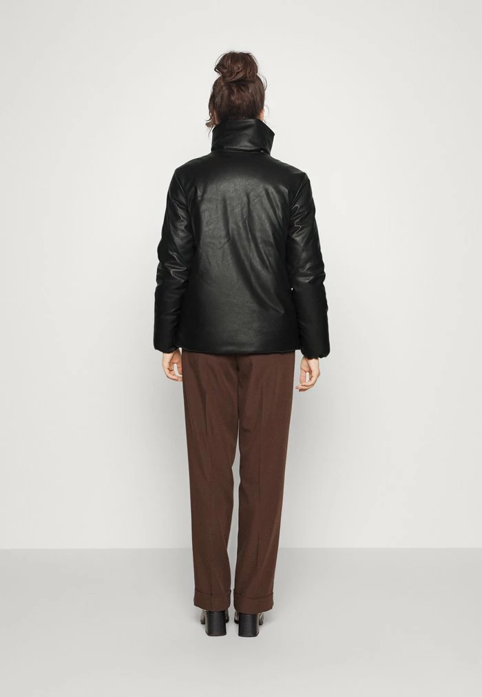 Vila VIDAGMAR PADDED COATED JACKET - Winter Jacket - Black 5 Vila VIDAGMAR PADDED COATED JACKET - Winter Jacket - Black - Image 3
