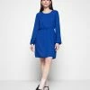 Vila VIMUSA O NECK DRESS - Day Dress - Mazarine Blue -Vila shop 02d97010058941d6888a8a0cae9712ab