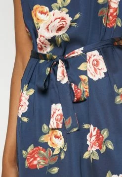 Vila VISOFIE O NECK SHORT DRESS - Day Dress - Navy Blazer -Vila shop 02e4ca1966184adf98653ba1d54d6fa0