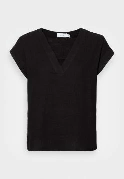 VILANIA V NECK - Blouse - Black -Vila shop 03dfe24662154dafae5975bae12da18a