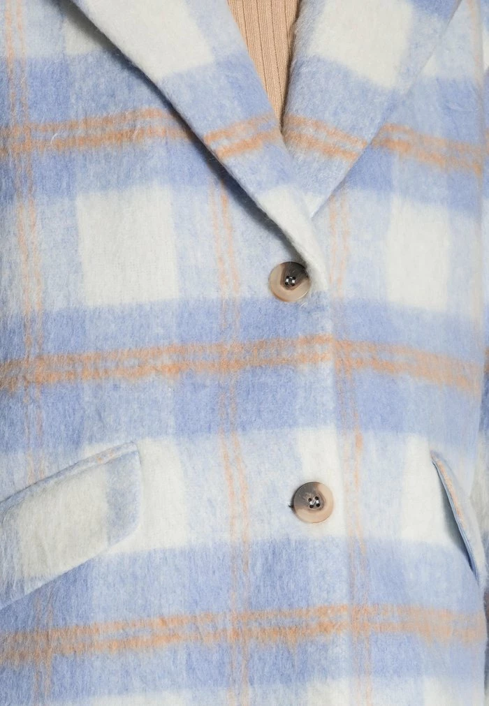 Vila VIALISSI JACKET - Classic Coat - Birch Check 7 Vila VIALISSI JACKET - Classic Coat - Birch Check - Image 5