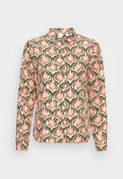 Vila VIKINO - Button-down Blouse - Pineneedle Pink/gold Foil -Vila shop 0757ac5d096349068fc7cf7e2ea7121c