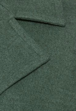 Vila VIBINAS NEW COAT - Classic Coat - Pineneedle Melange -Vila shop 076adfcc24334e408429483f56a8662c