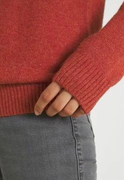 Vila ONECK NOOS - Jumper - Burnt Henna Melange -Vila shop 08f2658166844294a5c73ec95388e46d