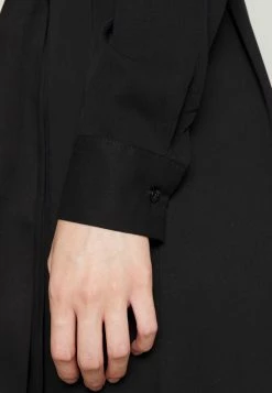 Vila VIMOROSE LONG DRESS - Shirt Dress - Black -Vila shop 0975dc956ad6432fa9cd6bfd1af10c99