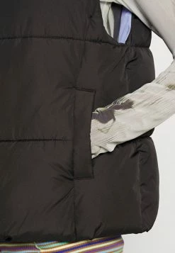 Vila VIKARLA SHORT BLOCKED VEST - Waistcoat - Black/pale Iris -Vila shop 0ae6c27bc6a94ca68d45755f79b3f30e