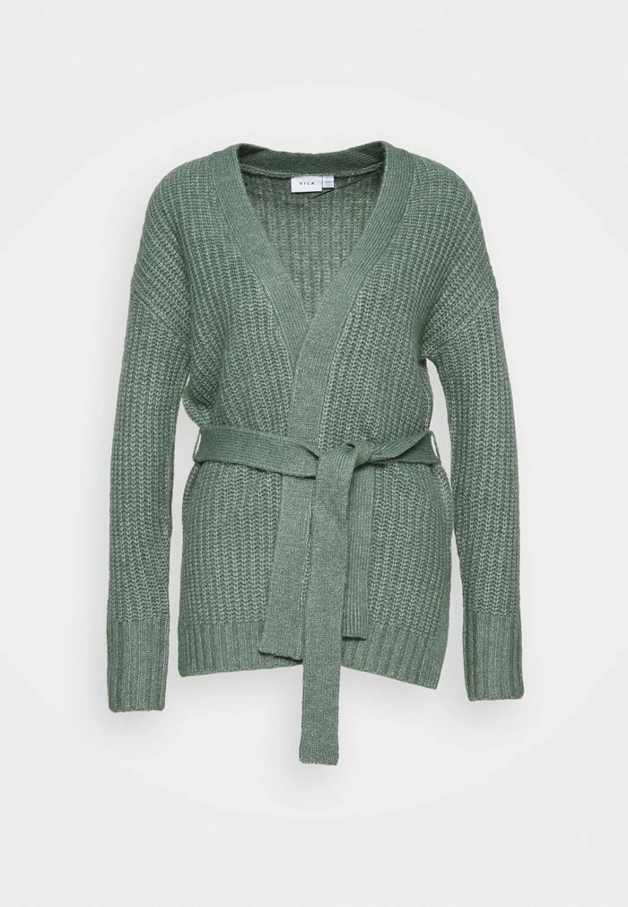 Vila VIFELO - Cardigan - Laurel Wreath 7 Vila VIFELO - Cardigan - Laurel Wreath - Image 5