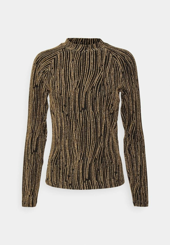 Vila VIMAZE - Long Sleeved Top - Black/gold 7 Vila VIMAZE - Long Sleeved Top - Black/gold - Image 5