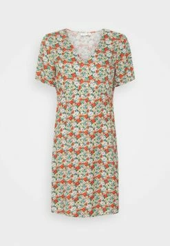 Vila VIKIWI V-NECK DRESS - Day Dress - Emerald -Vila shop 10ad6670e28f4f17a9ac47a46bbe3167