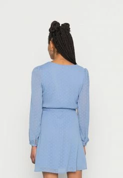 Vila VIMALIANA V NECK BELT DRESS - Day Dress - English Manor -Vila shop 13fc2b1668854ebcafe86ccae4d1195f