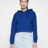 Vila VIRUST CROPPED HOODIE - Hoodie - Mazarine Blue -Vila shop 158d81bc787e4bf6ab8acc43053cf91c