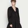 Vila VIWINSY V NECK DRESS - Shirt Dress - Black -Vila shop 15a8862eea8548c582bb5c1fcfa59f38