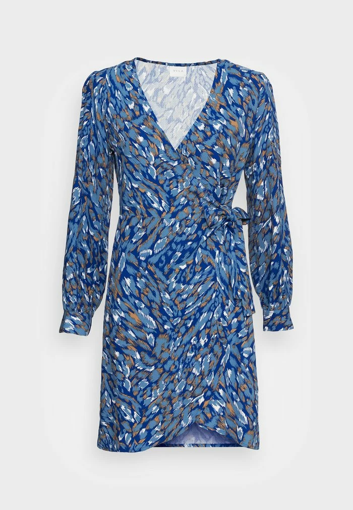 Vila ZUGI DRESS - Day Dress - Mazarine Blue 6 Vila ZUGI DRESS - Day Dress - Mazarine Blue - Image 4