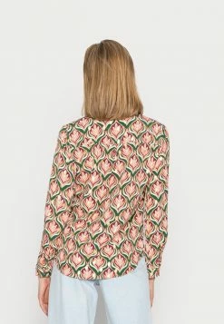 Vila VIKINO - Button-down Blouse - Pineneedle Pink/gold Foil -Vila shop 1a700d33a75846018034c3c875ad03d3