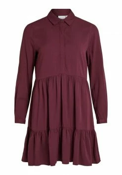 Vila Shirt Dress - Winetasting -Vila shop 1bb1433706b8416b813b800475ebf2b6
