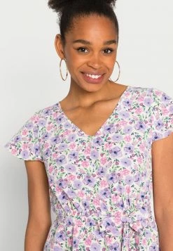 Vila VIPINI V NECK WRAP - Blouse - Snow White -Vila shop 1c6e1ddb41a74d71bd0c48d1ab8f659b