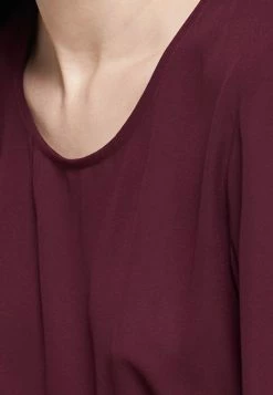 Vila VIMUSA O NECK DRESS - Day Dress - Winetasting -Vila shop 1e52cb11b7e2478baa4d269b9e8d534a