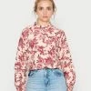 Vila BRAVO BLOUSE - Blouse - Birch/dark Rose 2 Vila BRAVO BLOUSE - Blouse - Birch/dark Rose -Vila shop 20766e4c577c4fe5b4f780d8929fa4d4