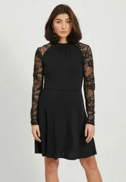 Vila Cocktail Dress / Party Dress - Black