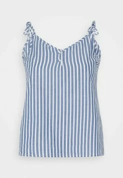 Vila VIJULLE STRIPE - Top - Blue And White Stripes -Vila shop 22cb648fbbe64b50b9bbeafb9cabc9ca