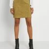 Vila VICELINA SKIRT - Mini Skirt - Khaki