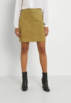 Vila VICELINA SKIRT - Mini Skirt - Khaki