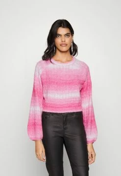 Vila VIZELINE O NECK - Jumper - Fandango Pink