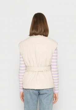 Vila VILOUI - Waistcoat - Cement -Vila shop 269626cd3f594de88fa3715944354188