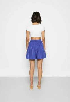 VILAVENNAHW SHORT SKIRT - Mini Skirt - Royal Blue -Vila shop 26d9948564f84a26a677fda6acec4eee