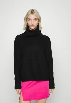 Vila VICILIA ROLLNECK - Jumper - Black