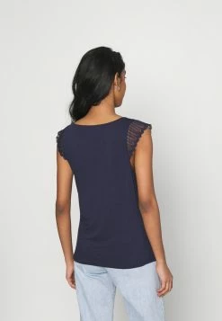 Vila VISONILLA - Basic T-shirt - Navy Blazer -Vila shop 28735b5b6ad44a90a85aa04dc6ce9c2f
