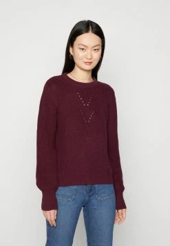 Vila VIDIDI O NECK - Jumper - Bordeaux