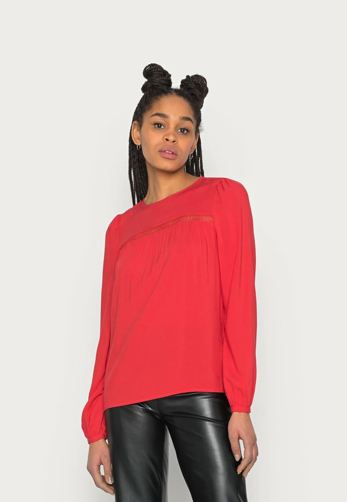 Vila VIAYA - Long Sleeved Top - Mars Red 3 Vila VIAYA - Long Sleeved Top - Mars Red