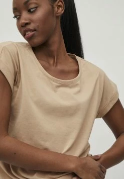 Vila VIDREAMERS PURE - Basic T-shirt - Beige -Vila shop 2d44a18986614b55897e18955fa5dd2b