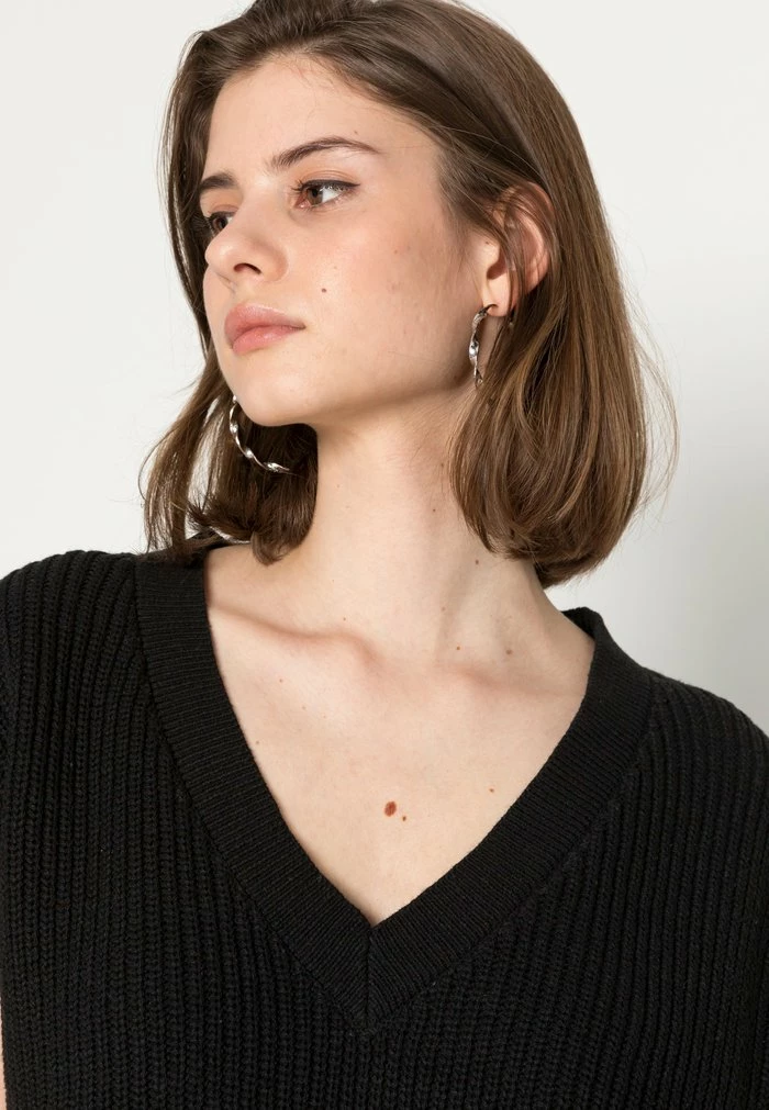 Vila VIEMMY V NECK VEST - Jumper - Black 7 Vila VIEMMY V NECK VEST - Jumper - Black - Image 5