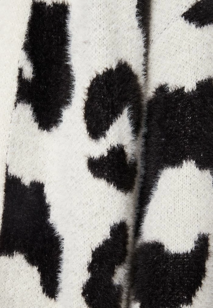Vila VIHELLY LEO - Cardigan - Birch/black 8 Vila VIHELLY LEO - Cardigan - Birch/black - Image 6