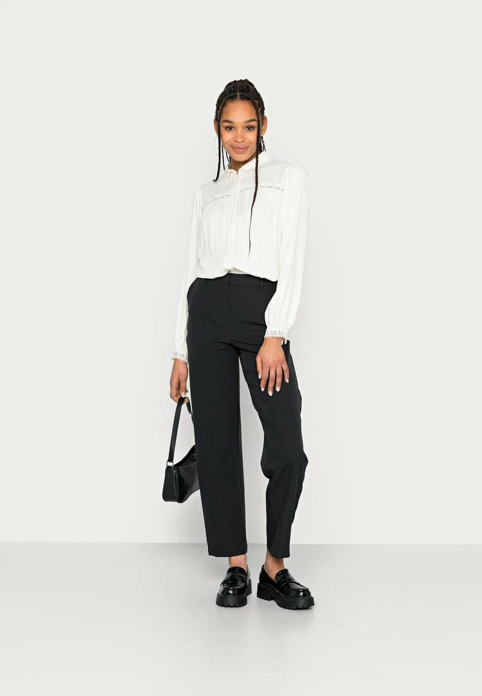 Vila VIBERINA - Button-down Blouse - Birch 4 Vila VIBERINA - Button-down Blouse - Birch - Image 2