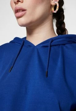 Vila VIRUST CROPPED HOODIE - Hoodie - Mazarine Blue -Vila shop 3316801949de43649348d9029ae3bcf3