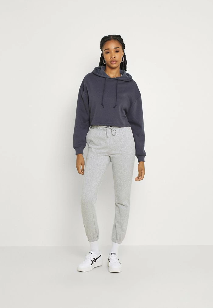 Vila VIRUST - Tracksuit Bottoms - Light Grey Melange 4 Vila VIRUST - Tracksuit Bottoms - Light Grey Melange - Image 2