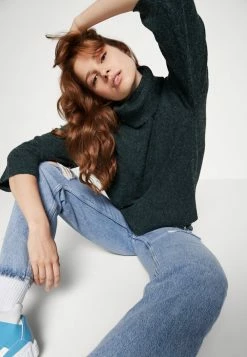 Vila VIHAILEY ROLLNECK 7/8 SLEEVE - Jumper - Darkest Spruce -Vila shop 369d098f5a8f45ccbd3ddad5fb4587a7