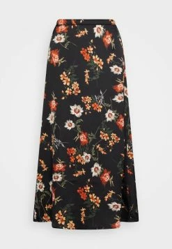 Vila VITOFFY MODESTY MAXI SKIRT - Maxi Skirt - Black -Vila shop 370d3d7f97ad41329c0dd25021cb19d2
