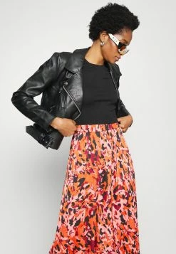 Vila VISOFIE SKIRT - A-line Skirt - Flame Scarlet -Vila shop 37dccd482883471583c341dc18e0417b