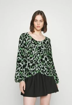Vila VIFINI V NECK - Blouse - Mineral Green