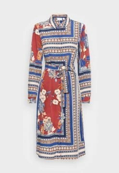 Vila VISCARFYS MIDI SHIRT DRESS - Shirt Dress - French Blue -Vila shop 393f6ea651f642f090cd5e24d23990d2