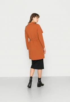 Vila VIANCIA COATIGAN - Short Coat - Mocha Bisque