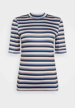 Vila VICARLA HIGHNECK - Print T-shirt - Navy/white/rosa 12 Vila VICARLA HIGHNECK - Print T-shirt - Navy/white/rosa -Vila shop 3b4ca02958f24ca3a1a300ab500753fa
