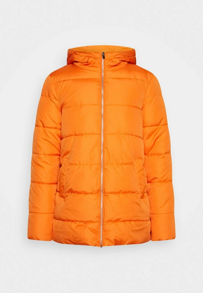Vila VITATE PUFFER JACKET - Winter Coat - Burnt Orange 7 Vila VITATE PUFFER JACKET - Winter Coat - Burnt Orange - Image 5