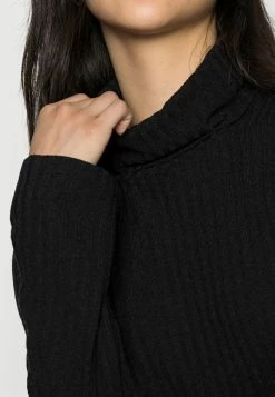 Vila VIELITA HIGH NECK DRESS - Jumper Dress - Black -Vila shop 3f36eaff1cf84dd9bca339bb20ba6c36