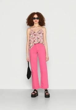 Alternative view of Vila VIEVA AYA V NECK SINGLET - Top - Misty Rose Flowers Pink
