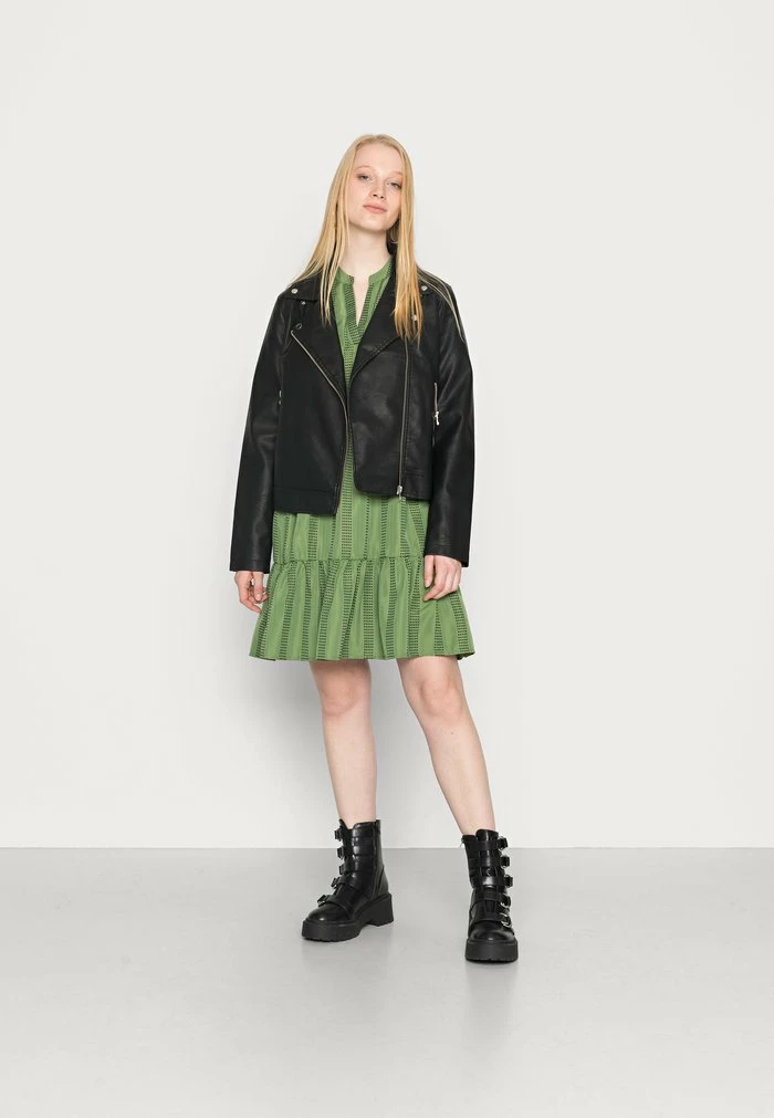Vila VIETNA DRESS - Day Dress - Dill 4 Vila VIETNA DRESS - Day Dress - Dill - Image 2